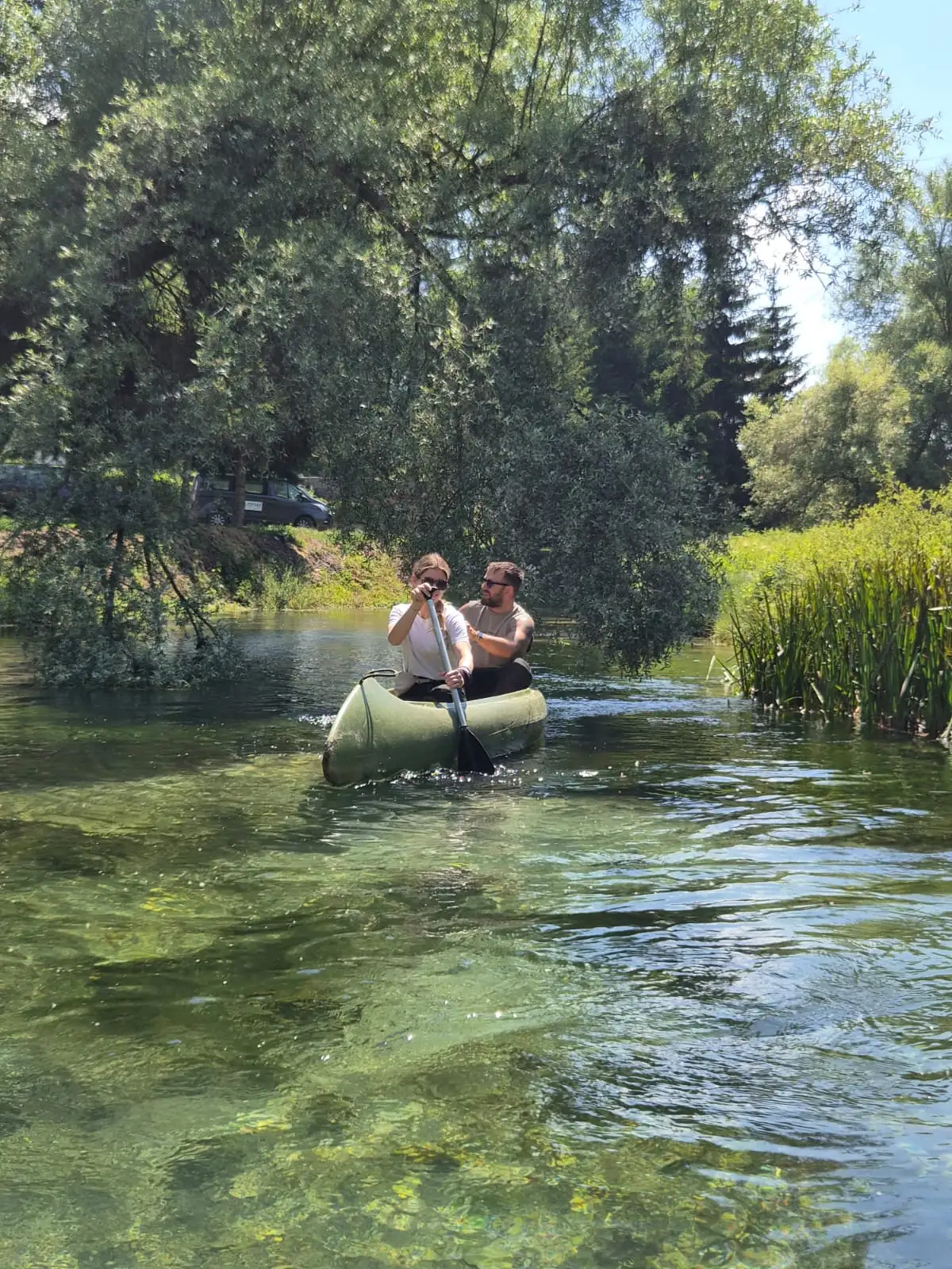 Vožnja kanuom na rijeci Sturbi